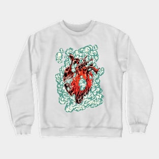 Heart Explosion Crewneck Sweatshirt